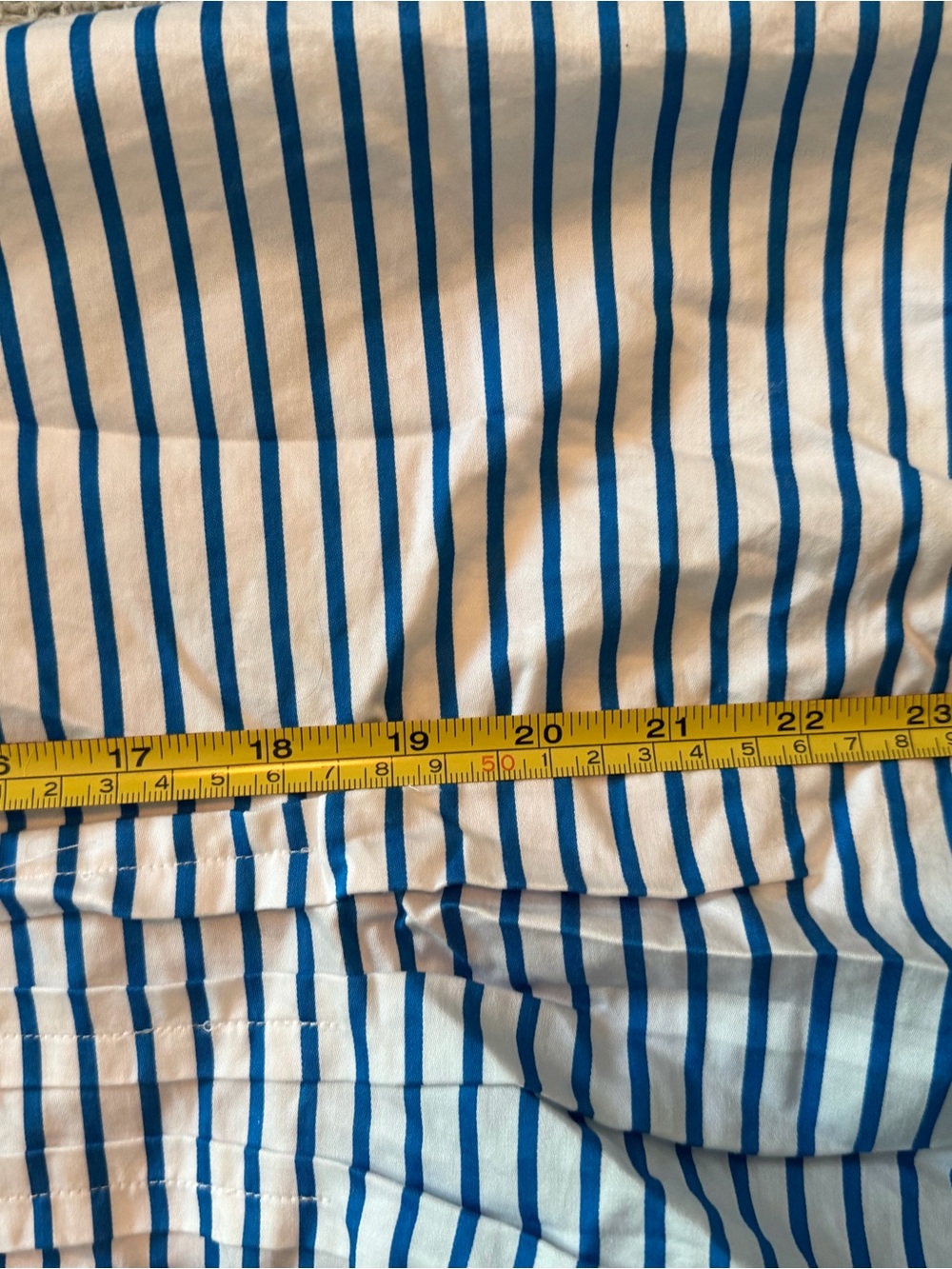 Jones New York White and Blue Striped Sleeveless Tank - Picture 10 of 10